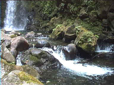 The waterfall lagoon