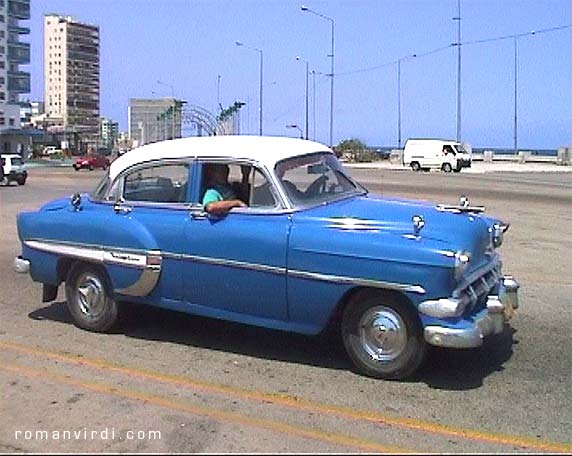 Wow, what an old-timer! Havana, at the Malecon