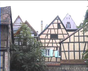 Look at all these pointy roofs in Colmar