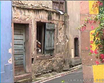 There are a few parts of Riquewihr which are unrestored and look like this