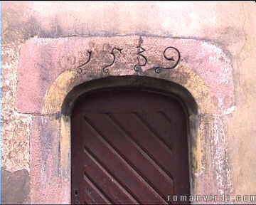 Doorway near Riquewihr town gate