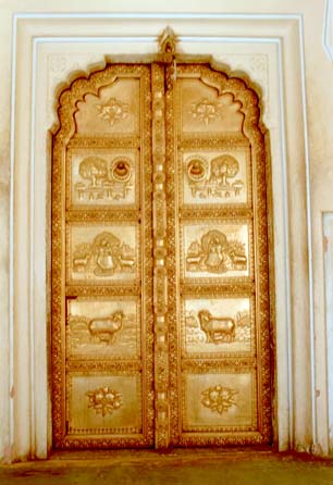 Another beautiful door at Ambar Palace