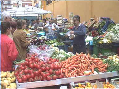 Denia vegetable market