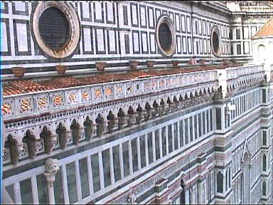 The side of the Cathedral from the Campanile
