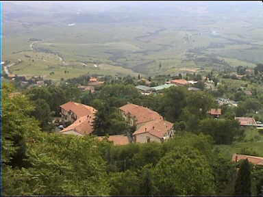 The scenery outside Volterra