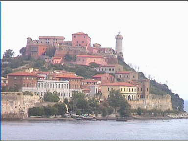 The old town of Portoferraio