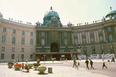 , former residence of the Habsburg rulers of Austria