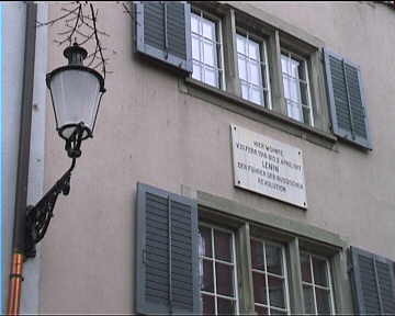Lenin lived in this house during his stay in Zurich