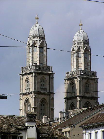 Grossmñnster's towers