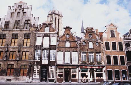 Wonderful old Flemish Facades