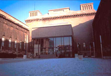 The entrance to the Pergamon Museum (formerly in East Berlin)