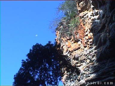 Out of Torrinha and the moon's here