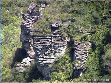 Shale rock at Fumaça