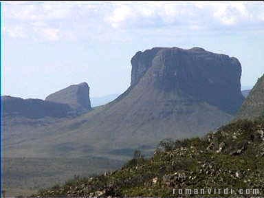 Awesome table mountain landscape