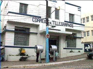 Art deco style Post Office in Penedo