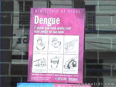 Dengue fever was a problem in Rio during our stay, causing several deaths