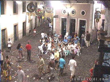 Pelourinho Carnival street