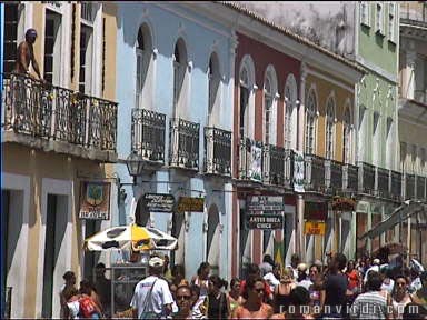 Colonial houses at Praña de Se