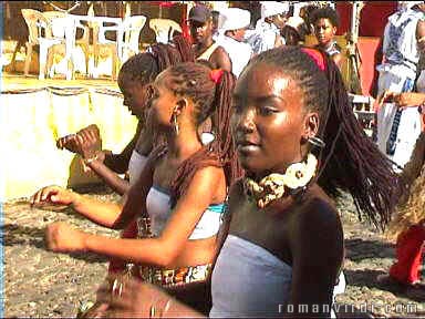 Carnival dancers