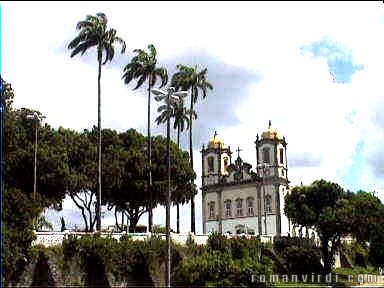 Wonderful Bomfim church near Salvador