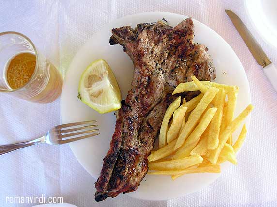 Simple but Yummy and Picturesque Meal at Marathi Beachfront Restaurant