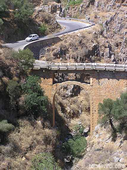 Scenic Bridge on the way to Frangokastello