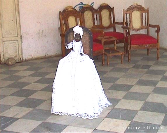 Inside Trinidad Santeria Church