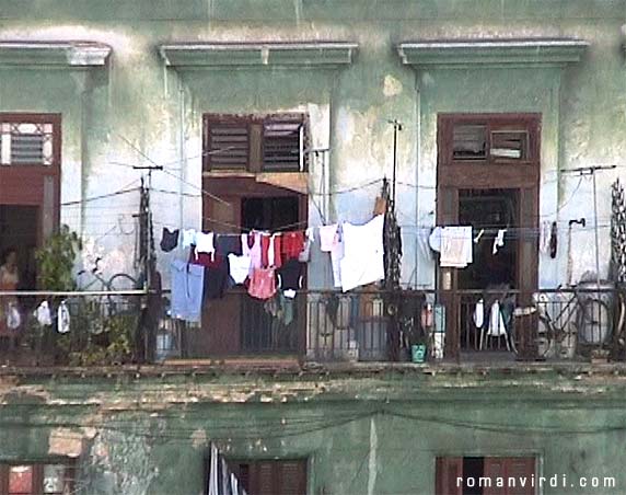 Havana residential facade