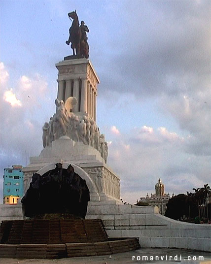 The Statue of Maximo Gomez
