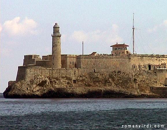 Moro Fort across the water as seen from the Malecon. I recommend the view of Havana from the lighthouse
