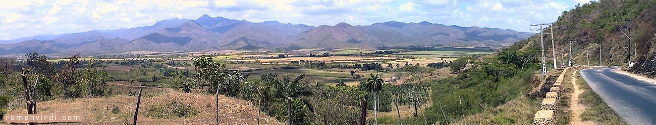 Landscape near Sancti Spiritus