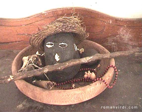 Inside Trinidad Santeria Church