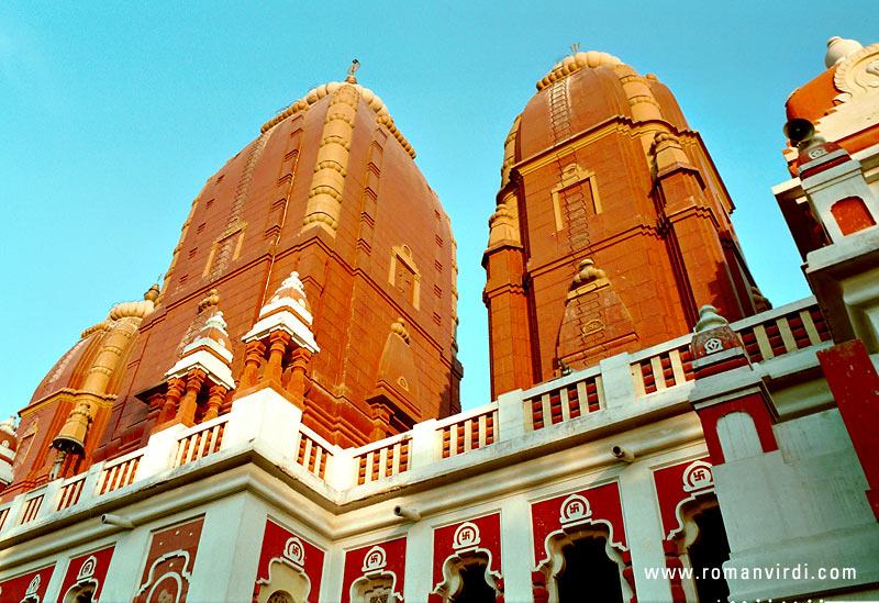 Birla temple complex. The Birlas are a rich industrial family and philanthropists