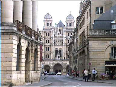 View onto ñglise St-Michel