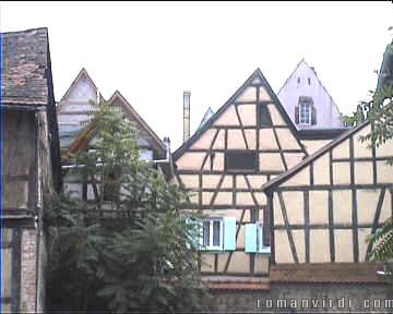 Look at all these pointy roofs in Colmar