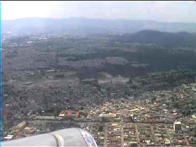 Takeoff from Guatemala City