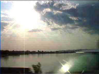 Lake on the way back to Santa Elena