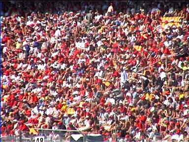 Loads of Ferrari Red...