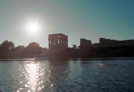 The square kiosk at Philae