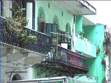 Colonial balcony