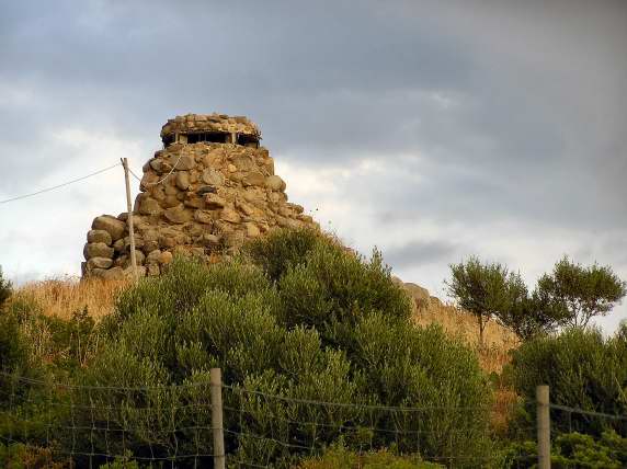 Nuraghe Diana, in Quartu Santa Elena, near Cagliari, somehow looks otherworldly...