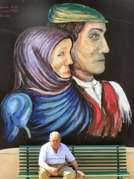 Mural in Muravera