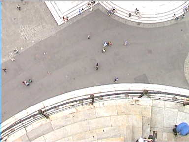 View from the top. You can see the first viewing platform below in this "external" shot