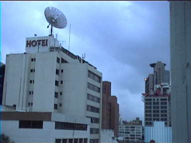 Early morning Caracas view