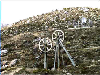 Cable car pulleys