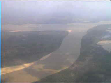 Orinoco River from the air