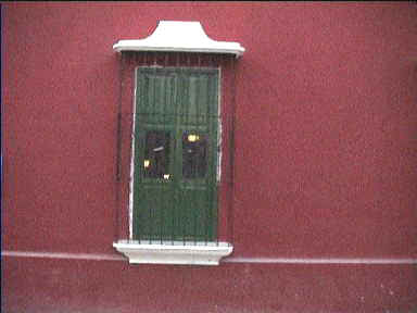 Colourful facade