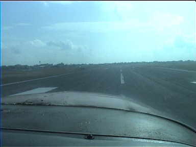 Taking off from Ciudad Bolivar