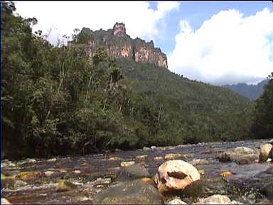 Rocky river, since there is so little water