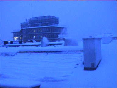 View from my bedroom balcony: Brrrrrrr...